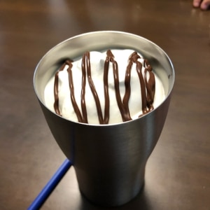 スタバ風？ミキサーで！ダークモカチップフラペチーノ